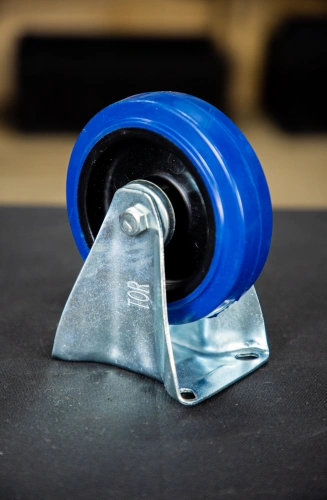 Колесо неповоротное резина FRCL 55 125 мм (N) по ценам производителя в Екатеринбурге с доставкой по всей России