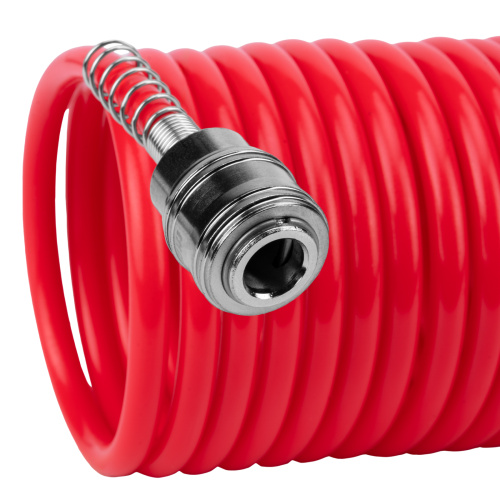 Шланг спиральный воздушный, 15 м, с быстросъемными соединениями Matrix по ценам производителя в Екатеринбурге с доставкой по всей России