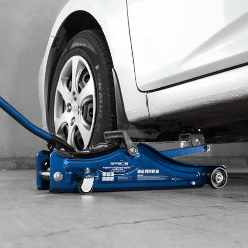 Домкрат гидравлический подкатной, 2 т, Low Profile, 80-380 мм Stels по ценам производителя в Екатеринбурге с доставкой по всей России