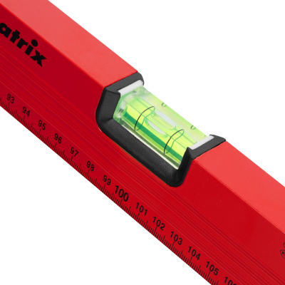 Уровень алюминиевый, 2000 мм, 3 глазка, красный, линейка Matrix по ценам производителя в Екатеринбурге с доставкой по всей России