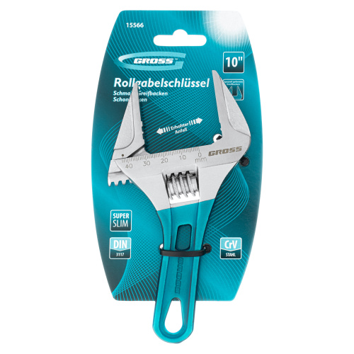 Ключ разводной, 160 мм, CrV, укороченная ручка Gross по ценам производителя в Екатеринбурге с доставкой по всей России