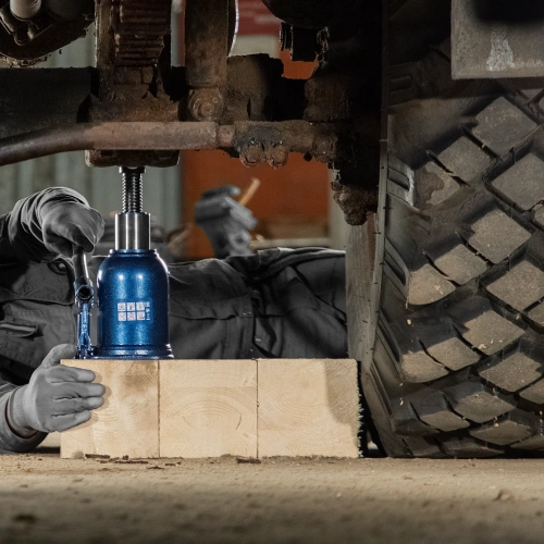 Домкрат гидравлический бутылочный телескопический, 10 т, подъем 180-430 мм Stels по ценам производителя в Екатеринбурге с доставкой по всей России