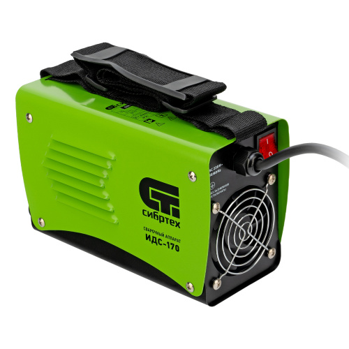 Аппарат инверторный дуговой сварки ИДС-170, 170 А, ПВ 80%, диаметр электрода 1.6-3.2 мм Сибртех по ценам производителя в Екатеринбурге с доставкой по всей России
