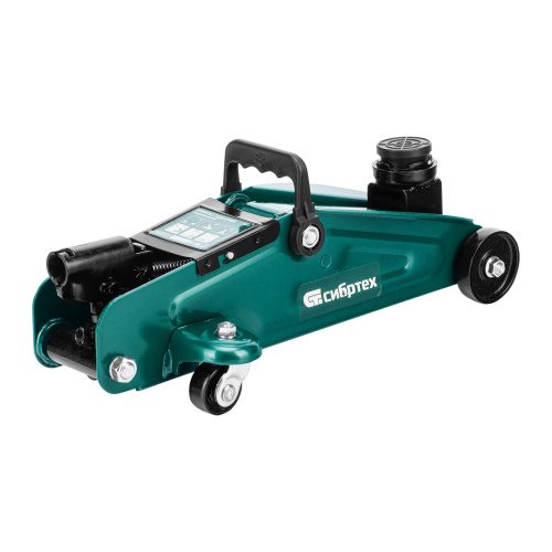 Домкрат гидравлический подкатной, 2 т, 127-330 мм, в пласт. кейсе Сибртех по ценам производителя в Екатеринбурге с доставкой по всей России