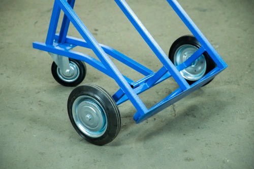 Тележка для газовых баллонов TOR ГБ-2, 2 баллона (250 литые колеса + 160 поворотное) по ценам производителя в Екатеринбурге с доставкой по всей России