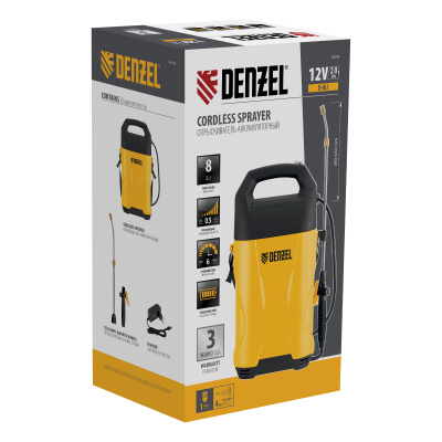 Опрыскиватель аккумуляторный D-8LI, 8 л, 12 В, 2 Ач Denzel по ценам производителя в Екатеринбурге с доставкой по всей России