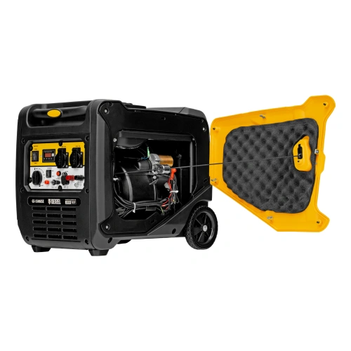 Генератор инверторный GS-5500iSE, 5,5 кВт, 230 В, закрытый корпус,электростартер Denzel по ценам производителя в Екатеринбурге с доставкой по всей России