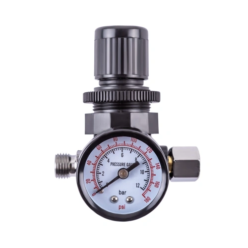 Регулятор давления со встроенным манометром 10 бар, 1/4" AERO купить в Москве с доставкой по всей России | ProtosMarket.ru