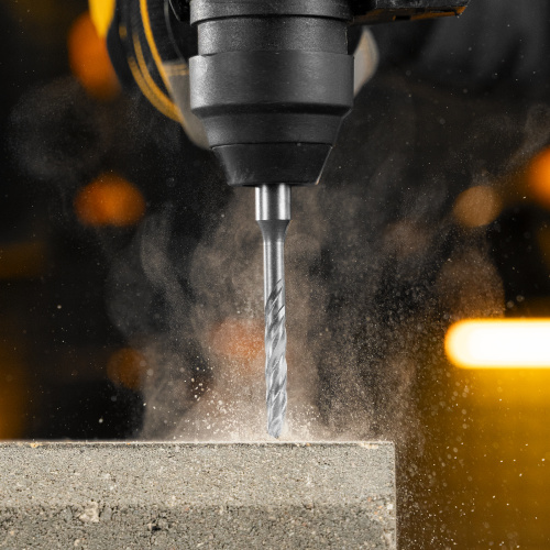 Бур по бетону, цельная крестовая пластина, 6x115 мм, SDS PLUS Denzel по ценам производителя в Екатеринбурге с доставкой по всей России