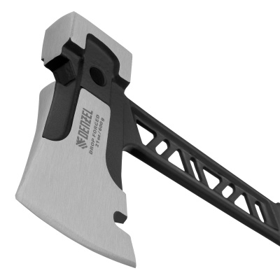 Топор цельнокованый 600 г, двухкомпонентная обрезиненная рукоятка Denzel по ценам производителя в Екатеринбурге с доставкой по всей России