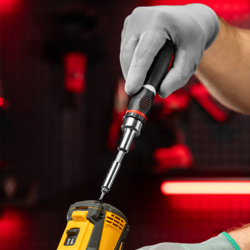 Отвертка реверсивная, набор бит, 12 шт, CrV Matrix по ценам производителя в Екатеринбурге с доставкой по всей России