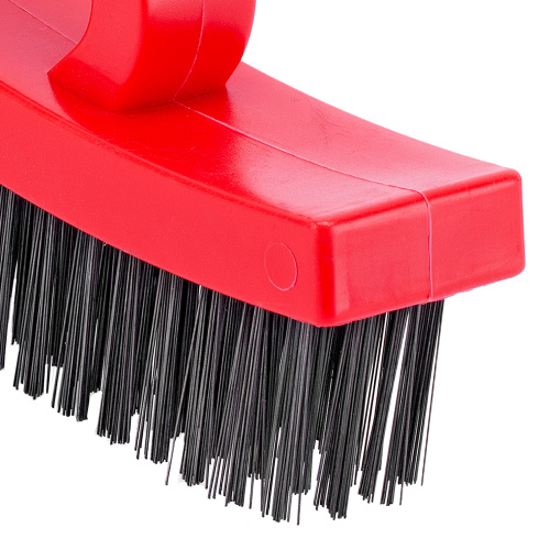 Щетка зачистная четырехрядная, плоская, пластиковая с рукояткой Matrix по ценам производителя в Екатеринбурге с доставкой по всей России