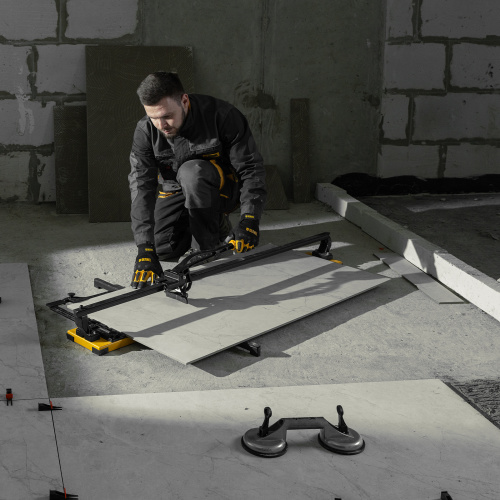 Плиткорез рельсовый 1200х16мм, каретка на подш., стальная станина, усил. рукоятка-пенал Denzel по ценам производителя в Екатеринбурге с доставкой по всей России