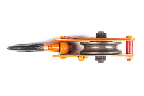 Блок монтажный однорольный с  крюком TOR 1 т с откидной щекой по ценам производителя в Екатеринбурге с доставкой по всей России