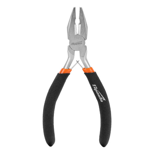Плоскогубцы Mini, 130 мм, никелированные, авторазжим Sparta по ценам производителя в Екатеринбурге с доставкой по всей России