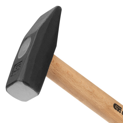 Молоток слесарный 1000 г, квадратный боек, деревянная рукоятка Сибртех по ценам производителя в Екатеринбурге с доставкой по всей России