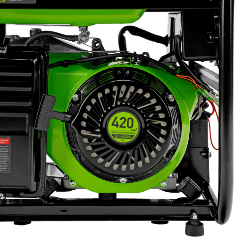 Генератор бензиновый БС-6500Э, 5.5 кВт, 230В, четырехтактный, 25 л, электростартер Сибртех по ценам производителя в Екатеринбурге с доставкой по всей России