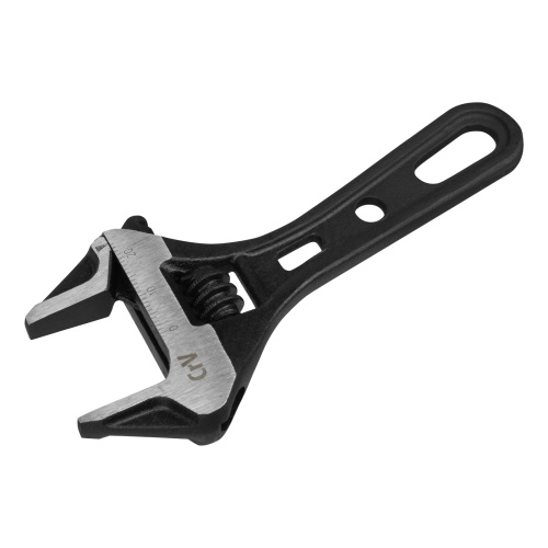 Ключ разводной 115 мм, CrV, кованый, укороченная рукоятка Denzel по ценам производителя в Екатеринбурге с доставкой по всей России