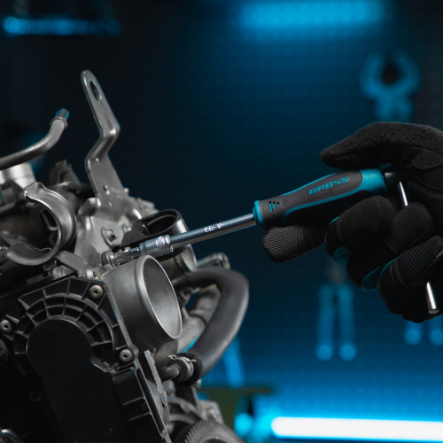 Набор инструментов, 1/4", 1/2", CrV, 120 зубьев, 76 предметов Gross по ценам производителя в Екатеринбурге с доставкой по всей России