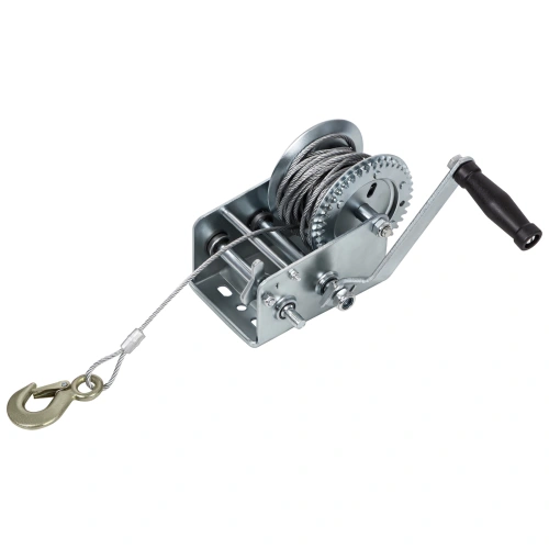 Лебедка шестеренчатая, тяга 0.8 т, тросовая Matrix по ценам производителя в Екатеринбурге с доставкой по всей России