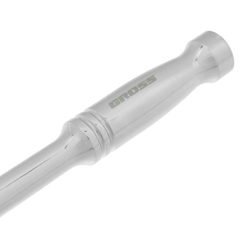 Ключ-трещотка 1/4", CrV, 120 зубьев, цельнометаллический, хром Gross по ценам производителя в Екатеринбурге с доставкой по всей России