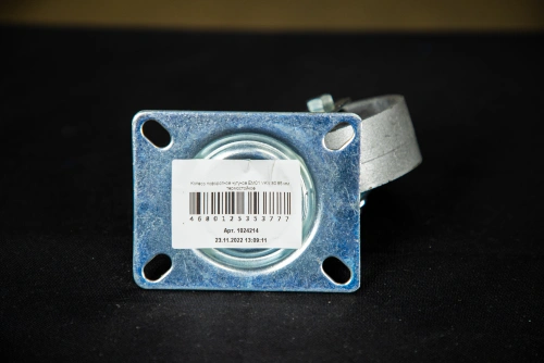 Колесо поворотное чугунное EM01 VKV 80 80 мм термостойкое по ценам производителя в Екатеринбурге с доставкой по всей России