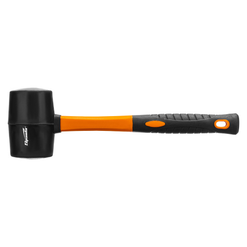 Киянка резиновая, 450 г, черная резина, фибергласовая рукоятка Sparta по ценам производителя в Екатеринбурге с доставкой по всей России