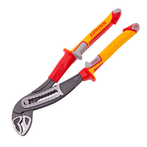 Клещи переставные, диэлектрические рукоятки до 1000 В, 240 мм Gross по ценам производителя в Екатеринбурге с доставкой по всей России