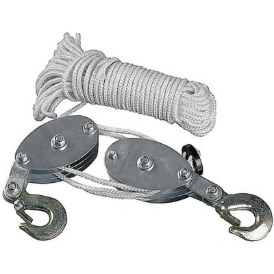 Полиспаст TOR 2-блочный г/п 200кг с канатом 20 м по ценам производителя в Екатеринбурге с доставкой по всей России