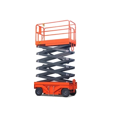 Подъемник ножничный передвижной 500 кг 6/8 м TOR GTJY AC 220В сетевой купить в Москве с доставкой по всей России | ProtosMarket.ru