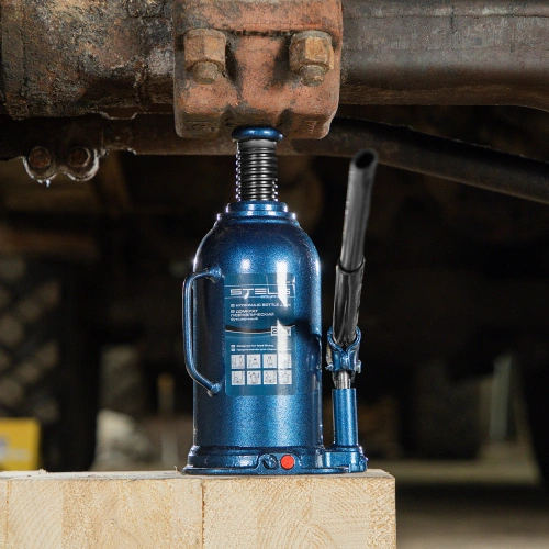 Домкрат гидравлический бутылочный, 20 т, h подъема 235-445 мм Stels по ценам производителя в Екатеринбурге с доставкой по всей России