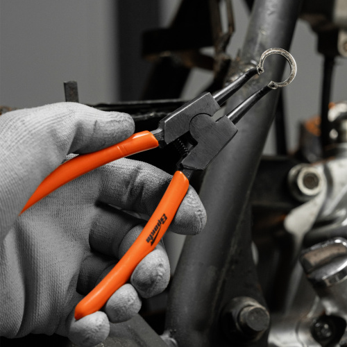 Съемник, 150 мм, для внешних стопорных колец, изогнутые губки (разжим) Sparta по ценам производителя в Екатеринбурге с доставкой по всей России