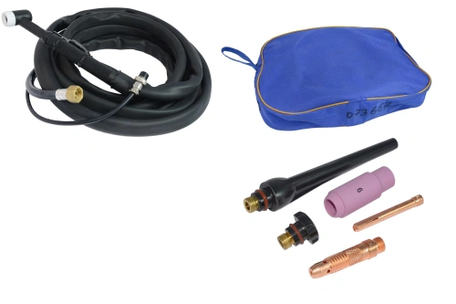 Горелка сварочная TIG  с газовым охлаждением WP-17 (2-pin, 4м) / Torch for TIG welding по ценам производителя в Екатеринбурге с доставкой по всей России