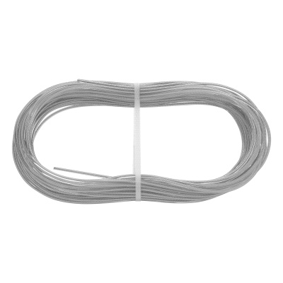 Трос металлополимерный прозрачный ПР-2.5, толщина 2.5 мм, моток 20 метров Сибртех по ценам производителя в Екатеринбурге с доставкой по всей России