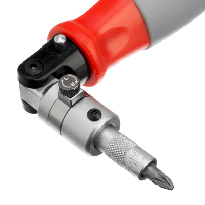 Отвертка реверсивная, поворотная головка, набор бит, CrV, 6 шт Matrix по ценам производителя в Екатеринбурге с доставкой по всей России