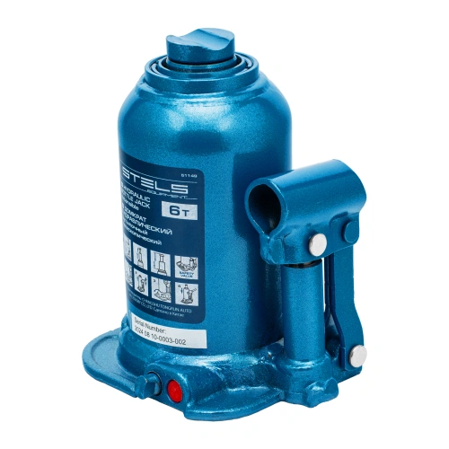 Домкрат гидравлический бутылочный телескопический, 6 т, подъем 180-410 мм Stels по ценам производителя в Екатеринбурге с доставкой по всей России