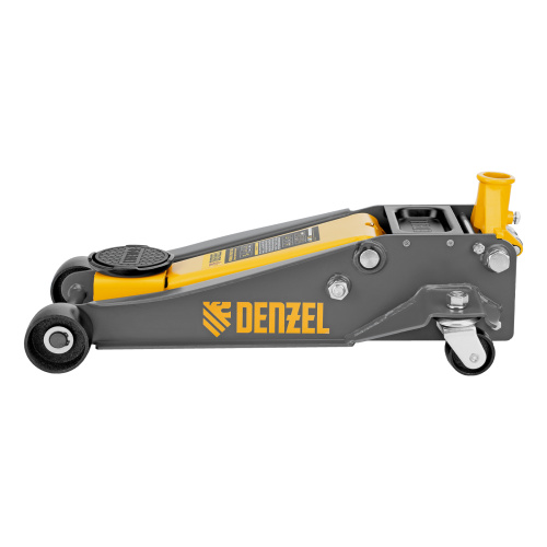 Домкрат гидравлический подкатной, 3 т, 125-470 мм, быстрый подъем, проф. Denzel по ценам производителя в Екатеринбурге с доставкой по всей России