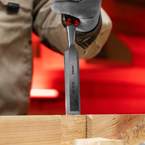 Набор долот-стамесок плоских "Тигровый глаз", 4 шт, 6-12-18-24 мм Matrix по ценам производителя в Екатеринбурге с доставкой по всей России