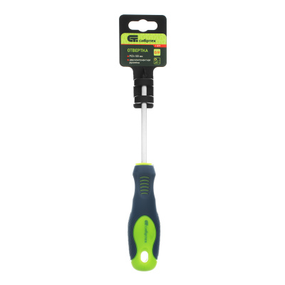 Отвертка, PZ2 х 100 мм, CrV, двухкомпонентная рукоятка Сибртех по ценам производителя в Екатеринбурге с доставкой по всей России