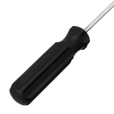 Отвертка SL4 х 75 мм, углеродистая сталь, черная пластиковая рукоятка Sparta по ценам производителя в Екатеринбурге с доставкой по всей России