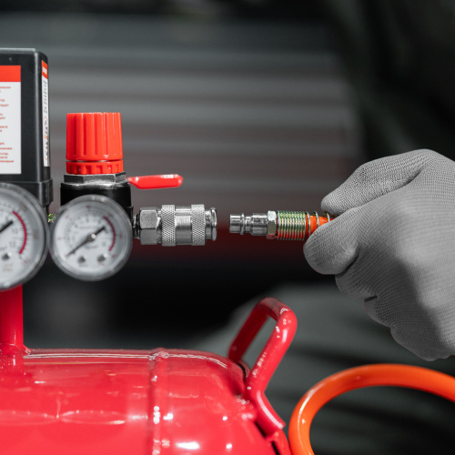 Компрессор воздушный ременный привод КР2500/80, 2,5 кВт, 80 литров, 420 л/мин МТХ по ценам производителя в Екатеринбурге с доставкой по всей России