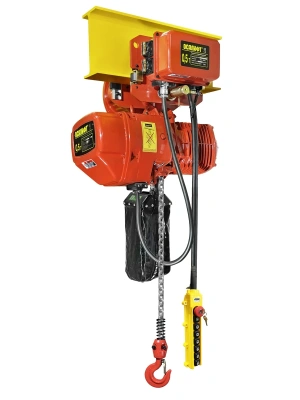 500кг 4,5м таль цепная ТЭЦ OCALIFT 005-01D 380в передвижная две скорости