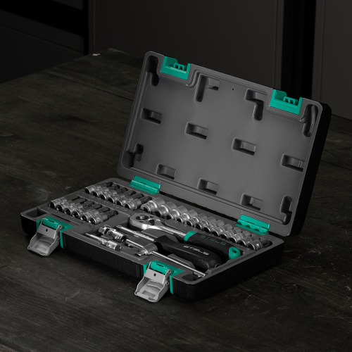 Набор инструментов, 1/4", CrV, пластиковый кейс 29 предметов Stels по ценам производителя в Екатеринбурге с доставкой по всей России