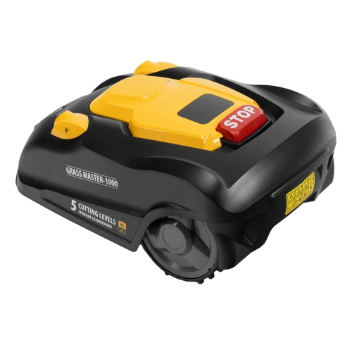 Робот-газонокосилка Grass Master 1000  1000м², 3Ач, 28V, LCD дисплей, Wi-Fi Denzel по ценам производителя в Екатеринбурге с доставкой по всей России