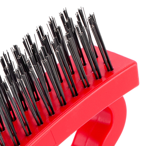 Щетка зачистная четырехрядная, плоская, пластиковая с рукояткой Matrix по ценам производителя в Екатеринбурге с доставкой по всей России