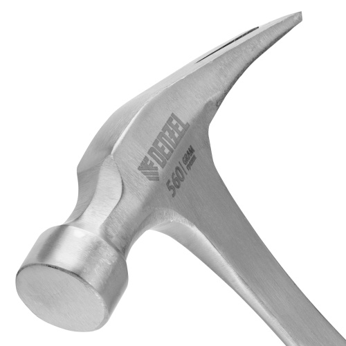 Молоток-гвоздодер 560 г, цельнометаллический, двухкомпонентная рукоятка Denzel по ценам производителя в Екатеринбурге с доставкой по всей России