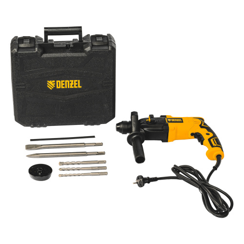 Перфоратор электрический RH-650-18, SDS-plus, 650 Вт, 2.0 Дж, 3 плюс 1 режим Denzel по ценам производителя в Екатеринбурге с доставкой по всей России