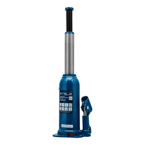 Домкрат гидравлический бутылочный, 10 т, h подъема 222-447 мм Stels по ценам производителя в Екатеринбурге с доставкой по всей России
