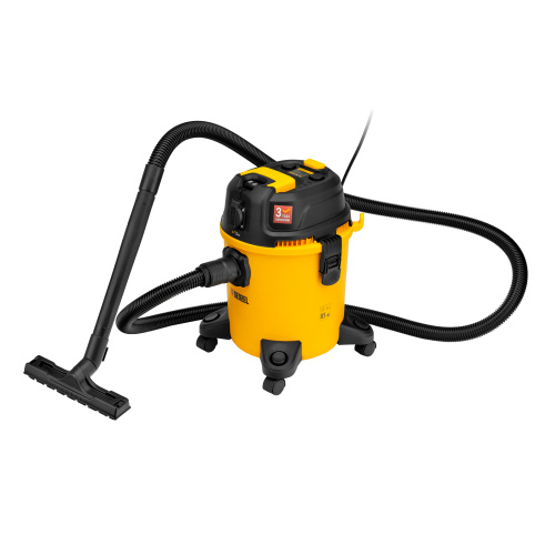 Пылесос строительный RVC20, 1400 Вт, бак 20 л, шланг 3 м, розетка с автосинхр. Denzel по ценам производителя в Екатеринбурге с доставкой по всей России