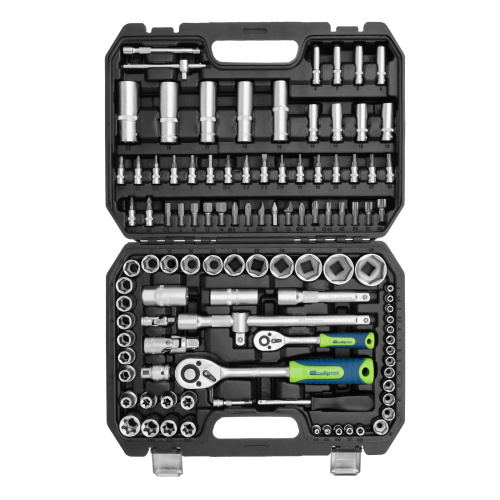 Набор инструментов, 1/2", 1/4", 108 предметов// Сибртех по ценам производителя в Екатеринбурге с доставкой по всей России